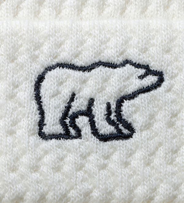 「＜ゴールデンベア＞ふくれジャカード布帛衿ポロシャツ（メンズポロシャツ）」｜詳細画像