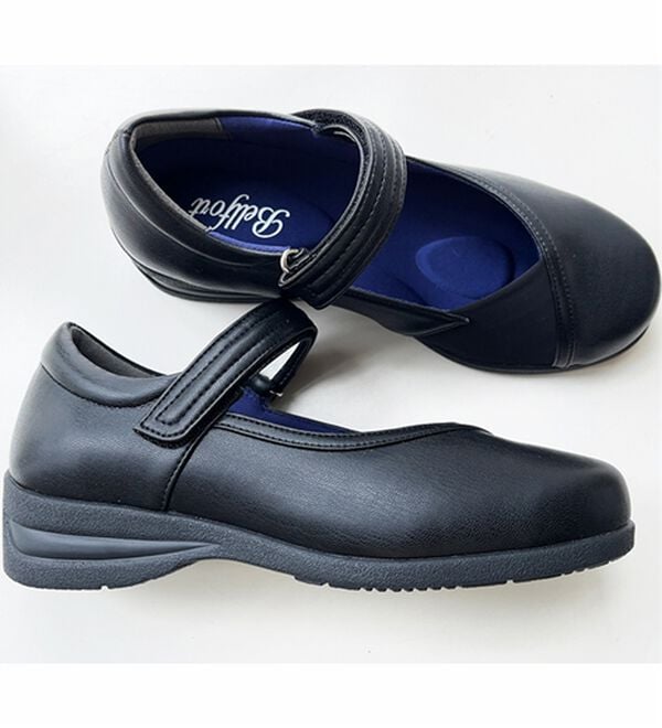 BELLUNA（ベルーナ）の「５Ｅ幅広外反母趾対応の甲ベルトシューズ（パンプス）」｜詳細画像