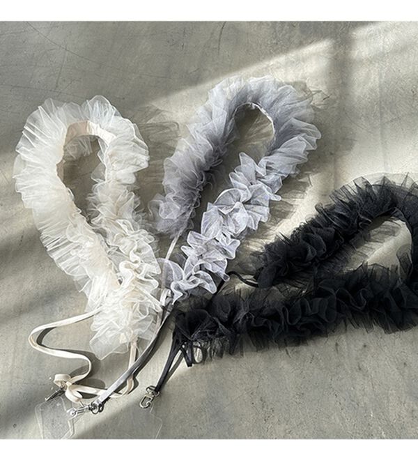 GeeRA（ジーラ）の「チュールショルダーストラップ（その他ファッション小物）」｜詳細画像