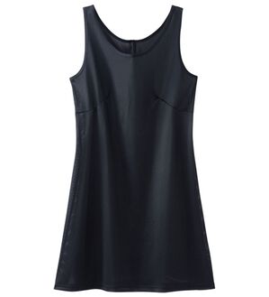 LAVIENNE（ラヴィエンヌ）の「さらっと涼感メッシュスリップ（スリップ・ペチコート）」｜ブラック