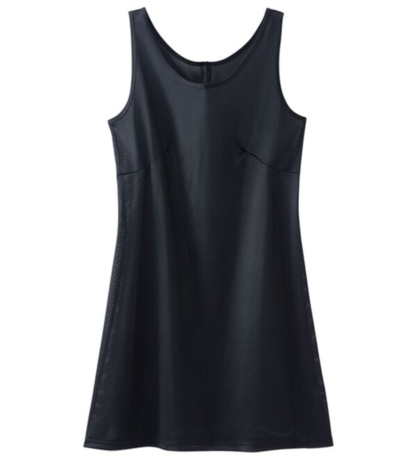 LAVIENNE（ラヴィエンヌ）の「さらっと涼感メッシュスリップ（スリップ・ペチコート）」｜ブラック