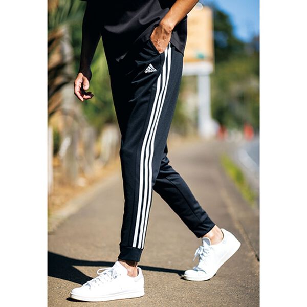 「＜ａｄｉｄａｓ＞ダブルニットジョガーパンツ（メンズフルレングスパンツ）」｜詳細画像