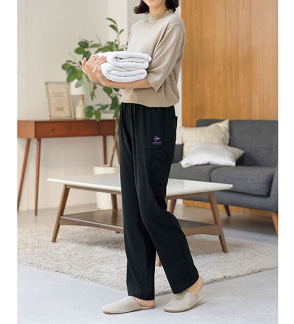 ルフラン（ルフラン）の「【３本組】【ＤＲ】吸汗速乾！ラクっと涼しいパンツ（フルレングスパンツ）」｜詳細画像