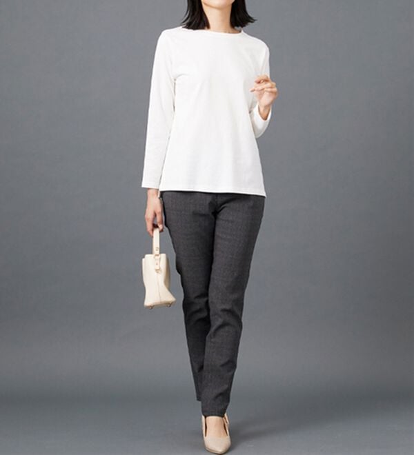 BELLUNA（ベルーナ）の「ウルトラ美脚！ストレッチパンツ（フルレングスパンツ）」｜詳細画像