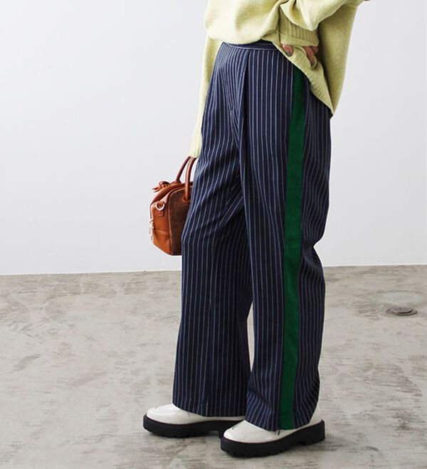 bluelea サイドスリットパンツ38 Side slit sweatpants （調整分再販） | Bluelea