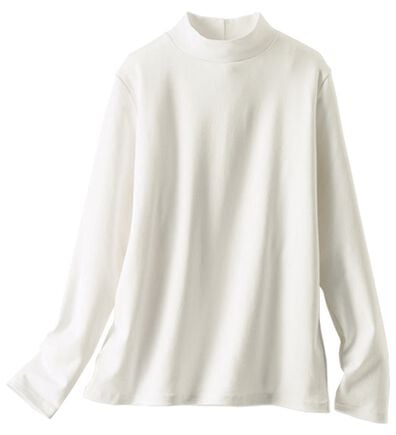 BELLUNA（ベルーナ）の「《ＨｕｇＲｅａｍコットン》裏起毛暖かハイネックプルオーバー（カットソー）」