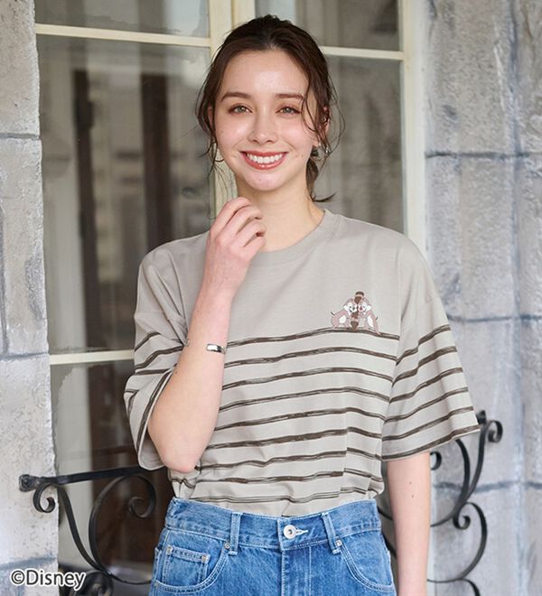 「＜Ｄｉｓｎｅｙ＞綿混素材ゆるっとＴシャツ（カットソー）」｜詳細画像