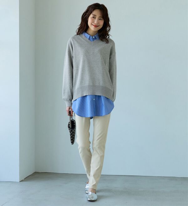 BELLUNA（ベルーナ）の「美ストレッチ素材レギンスパンツ【Ｐｒｉｍａ　Ｆｉｔ　Ｐａｎｔｓ】（スパッツ・レギンス）」｜詳細画像