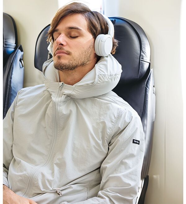 「＜ピロウディ＞ネックピロー付パーカー（メンズパーカー）」｜詳細画像