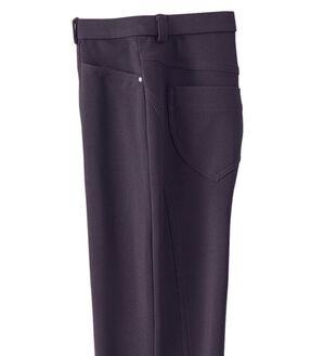 BELLUNA（ベルーナ）の「すっきり伸びる！ハイテンション美脚パンツ　ストレート（フルレングスパンツ）」｜ロイヤルパープル