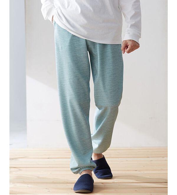 「やっと出会えた！綿１００％裏起毛パジャマパンツ（メンズルームウェア）」｜詳細画像