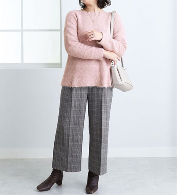 BELLUNA（ベルーナ）の「シャギーニットボートネックプルオーバー（ニット・セーター）」｜詳細画像