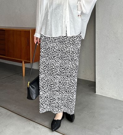 GeeRA（ジーラ）の「セルフカットプリーツナロースカート（ロングスカート）」