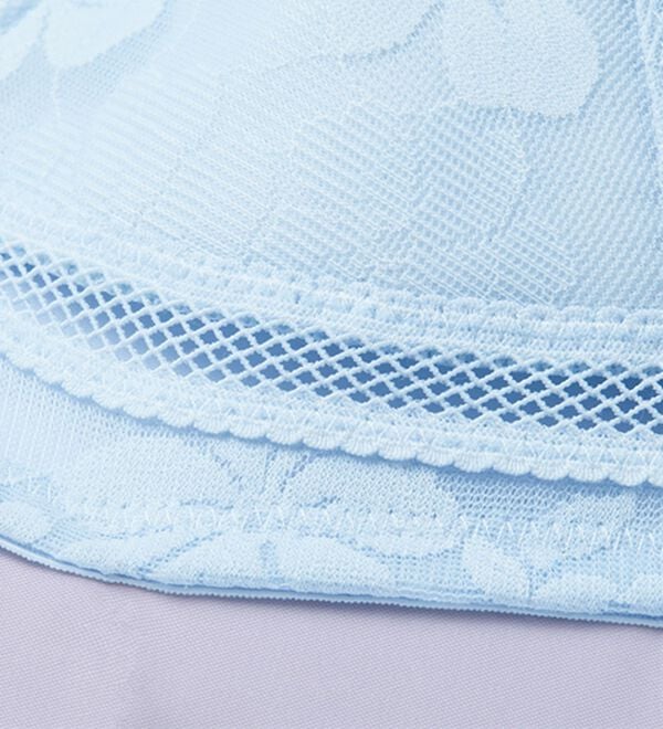 LAVIENNE（ラヴィエンヌ）の「【４色組】復刻版・風が通るレースブラ（ブラジャー）」｜詳細画像