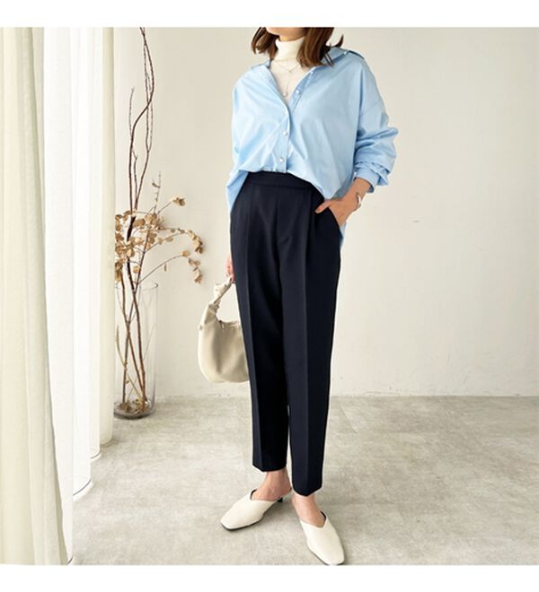 GeeRA（ジーラ）の「美脚きれい魅せ！テーパードパンツ（フルレングスパンツ）」｜詳細画像