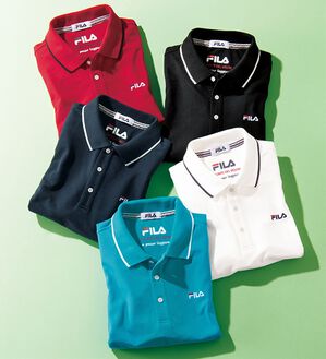 「＜フィラ＞キシリトール加工鹿の子ポロシャツ（メンズポロシャツ）」｜詳細画像