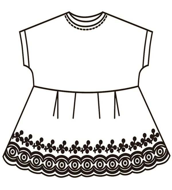 BELLUNA（ベルーナ）の「裾刺しゅうデザインプルオーバー（カットソー）」｜詳細画像