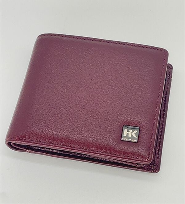 「＜ヒロココシノ・オム・ベーシック＞ソフトレザー折財布（メンズ財布・パスケース）」｜詳細画像