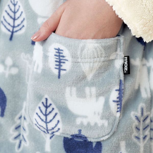 BELLUNA（ベルーナ）の「＜ｍｏｚ＞北欧柄ルームウェア上下セット（パジャマ・ルームウェア）」｜詳細画像