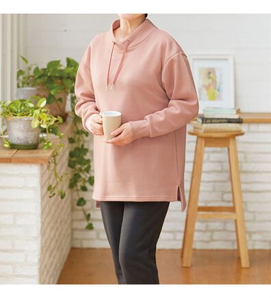 「小柄さん設計の裏起毛ルームウエア（パジャマ・ルームウェア）」