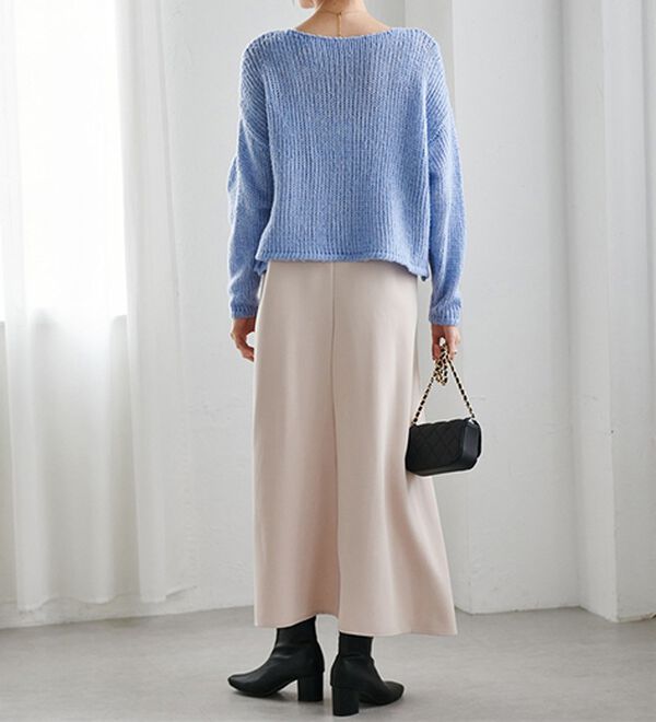 RANAN（ラナン）の「モヘアタッチローゲージシアーニット（ニット・セーター）」｜詳細画像