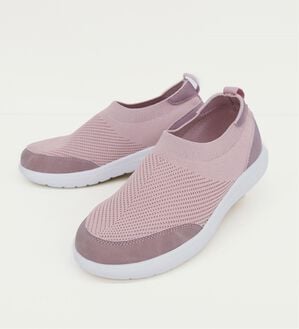 BELLUNA（ベルーナ）の「＜Ｓｏｉｔｔｏ　Ｍｅ＞ニットスリッポンシューズ（スリッポン）」｜ピンク