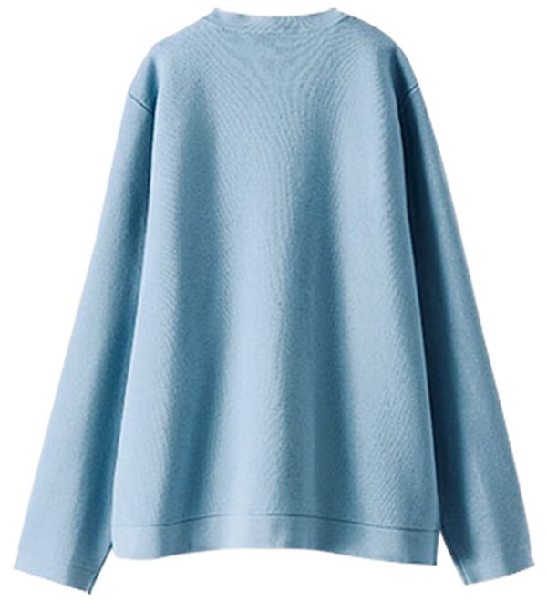 BELLUNA（ベルーナ）の「刺しゅうレース使いニットジャケット（ニットカーディガン）」｜詳細画像