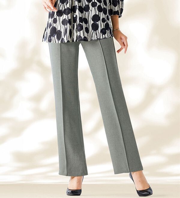 BELLUNA（ベルーナ）の「おでかけに嬉しい快適ストレッチ素材パンツ（フルレングスパンツ）」｜詳細画像