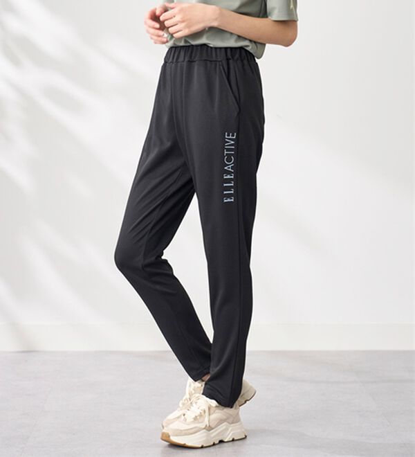 BELLUNA（ベルーナ）の「＜ＥＬＬＥ　Ａｃｔｉｖｅ＞ハニカムメッシュ素材ジャージパンツ（その他パンツ）」｜詳細画像