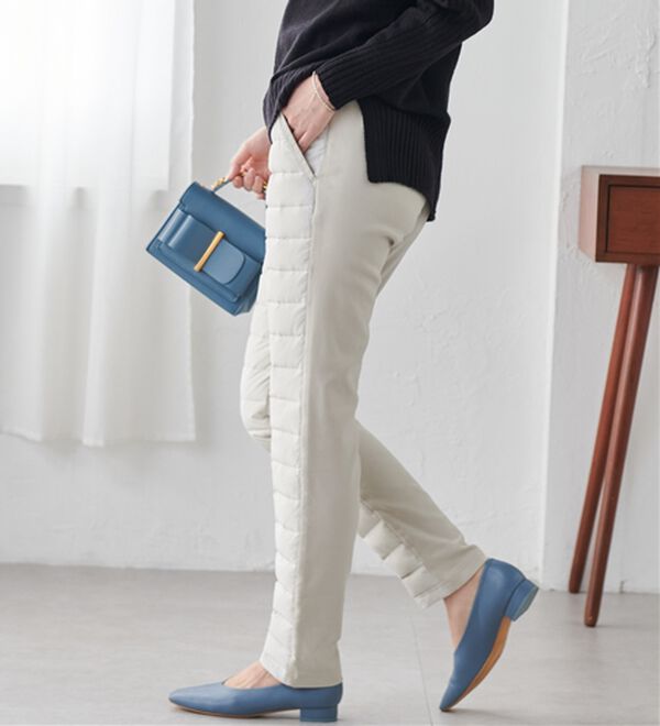 RANAN（ラナン）の「あたたかダウンパンツ（フルレングスパンツ）」｜詳細画像