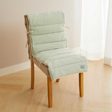 iellio（イエリオ）の「綿１００％　３ＷＡＹ　ソファ＆ダイニングロングパッド（チェアカバー・チェアパッド）」