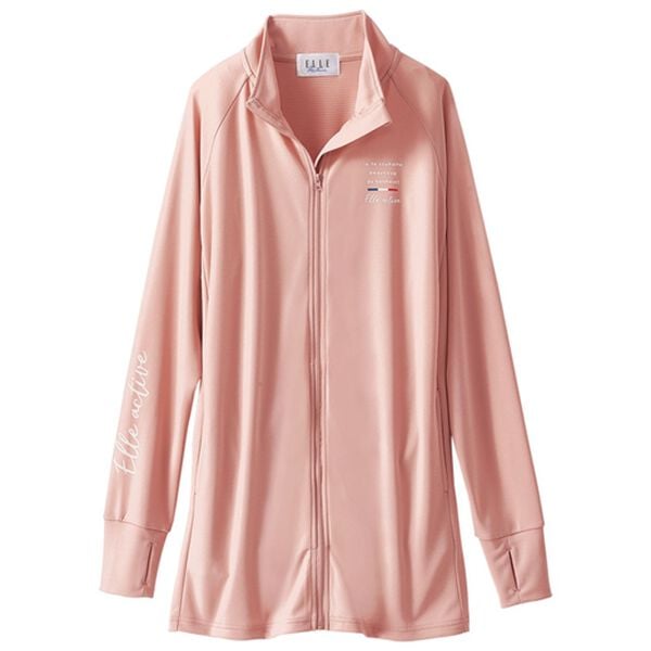 BELLUNA（ベルーナ）の「＜ＥＬＬＥ　Ａｃｔｉｖｅ＞ＵＶ対策！ラッシュガードジャケット（パーカー）」｜詳細画像