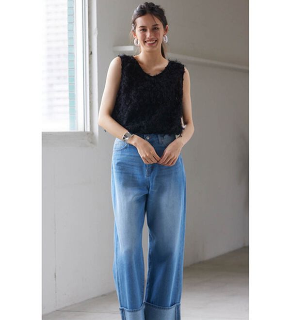 RANAN（ラナン）の「カットジャカードブラウス（ブラウス）」｜詳細画像