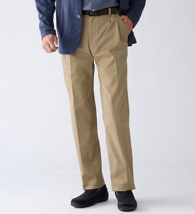 「＜ポロ・ビーシーエス＞定番ストレッチチノパンツ（メンズスラックス）」