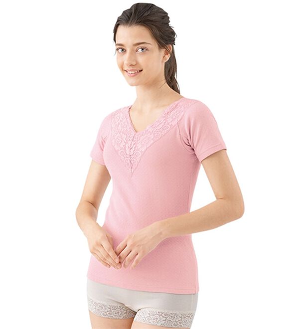 「【５色組】汗取りラグランインナー（肌着・インナーウェア）」｜詳細画像