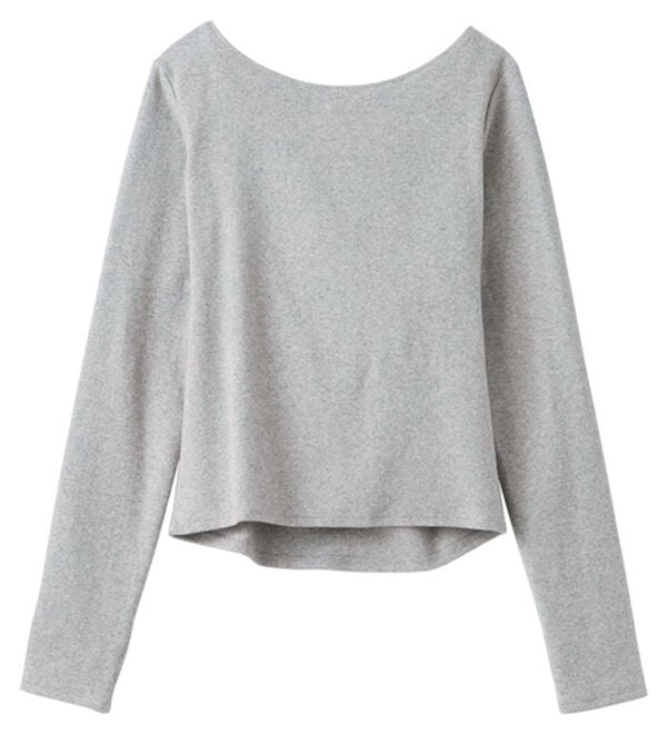 GeeRA（ジーラ）の「ドレープデザインカットソー（カットソー）」｜詳細画像