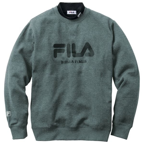 「【２点セット】＜フィラ＞コーデ済トレーナー（メンズトレーナー）」｜チャコール