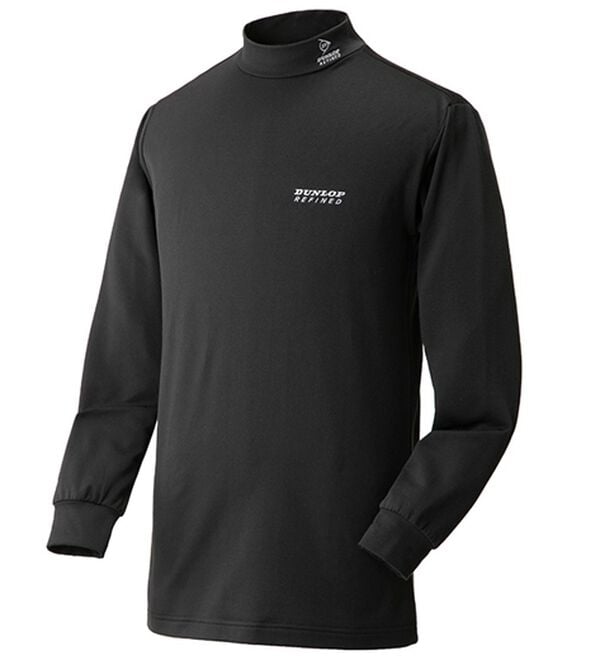 「≪ＴＶ限定★≫【４色組】＜ダンロップ・リファインド＞肌側綿１００％裏起毛ハイネック（メンズカットソー）」｜詳細画像