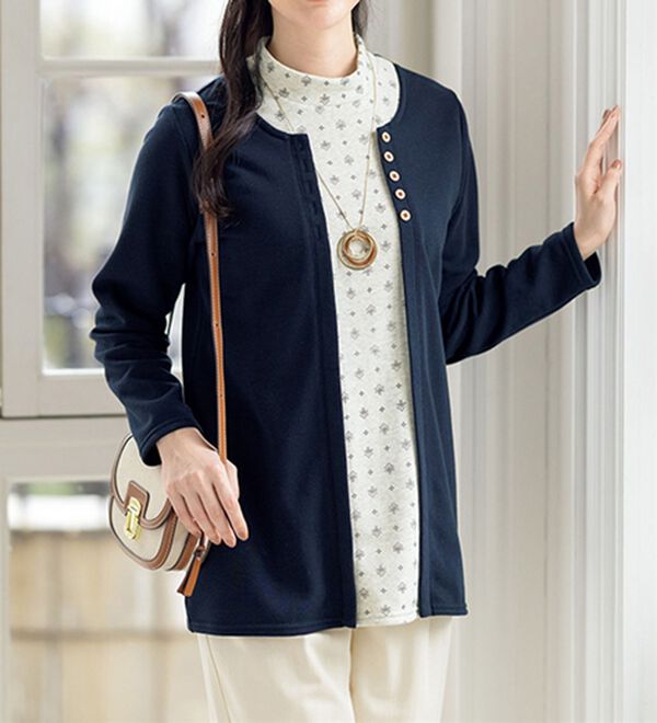 ルフラン（ルフラン）の「【４色組】手抜きに見せないお洒落なプルオーバー（カットソー）」｜詳細画像