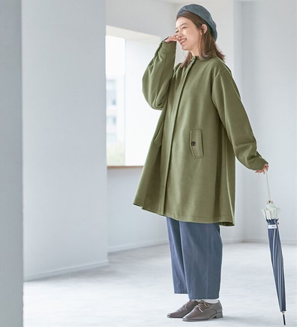 ウール調テントラインコート - ベルーナ【公式】