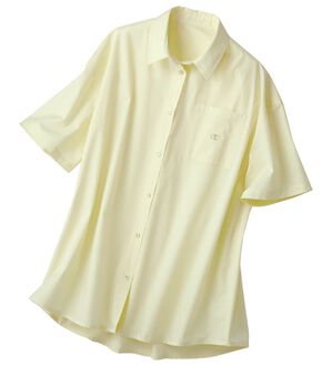 BELLUNA（ベルーナ）の「【ｃｈａｍｐｉｏｎ】ゆったりイージーケアシャツ【UNDOVE】（シャツ）」｜イエロー