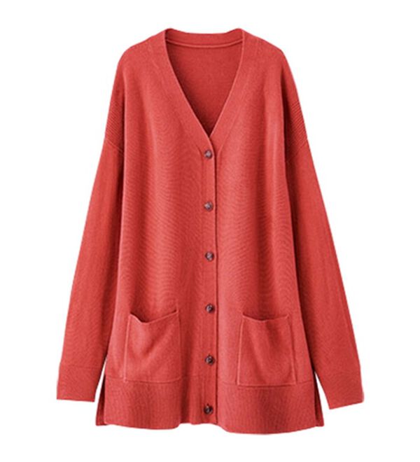 BELLUNA（ベルーナ）の「ふんわりカシミヤタッチニットカーディガン（ニットカーディガン）」｜詳細画像