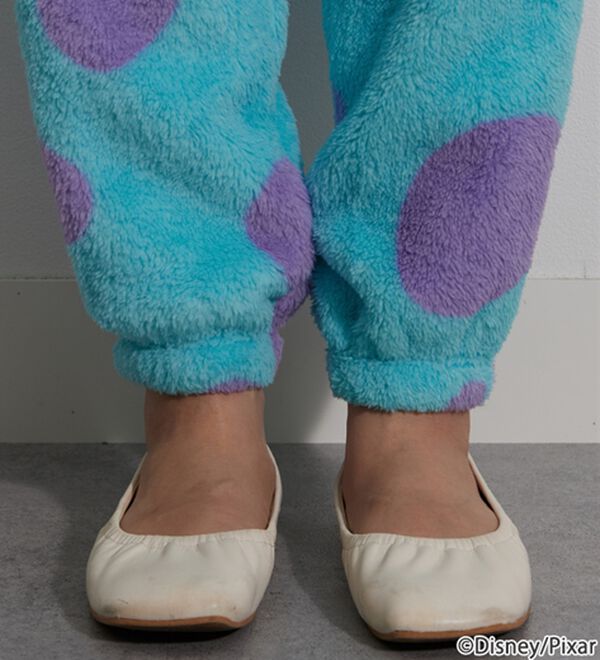 BELLUNA（ベルーナ）の「＜Ｄｉｓｎｅｙ＞【モンスターズ・インク（サリー）】両面ボアパンツ（※ポンチョ別売り）（その他パンツ）」｜詳細画像