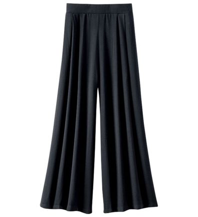 BELLUNA（ベルーナ）の「ひんやり冷感レーヨン素材カラーガウチョパンツ（ワイドパンツ・ガウチョ）」