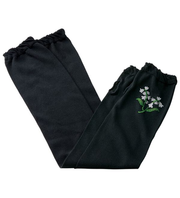 BELLUNA（ベルーナ）の「【２色セット】ＵＶフラワーアームカバー（その他ファッション小物）」｜詳細画像