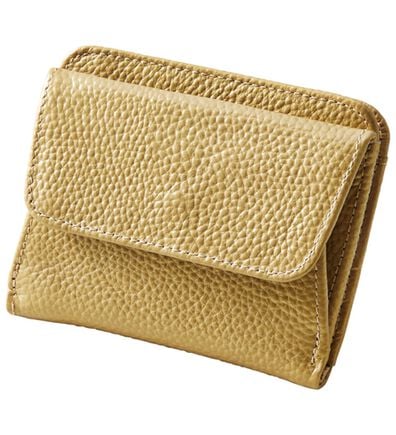 「牛革コンパクト財布（財布・パスケース）」