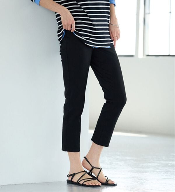 BELLUNA（ベルーナ）の「【再入荷】美ストレッチ素材アンクル丈レギンスパンツ（クロップドパンツ）」｜詳細画像