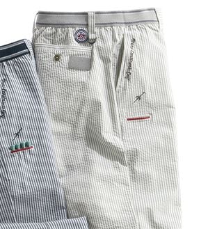 「＜トランスコンチネンツゴルフ＞３Ｄスイングフィットゴルフパンツ（メンズフルレングスパンツ）」｜グレー