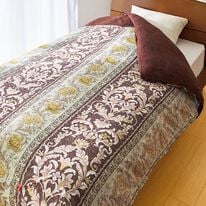 「ふわふわあったか毛布の掛布団カバー２色組（掛布団カバー）」