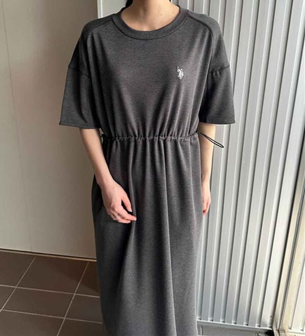 RANAN（ラナン）の「＜U.S.POLO ASSN.＞ドロストデザインワンピース（その他ワンピース）」｜詳細画像